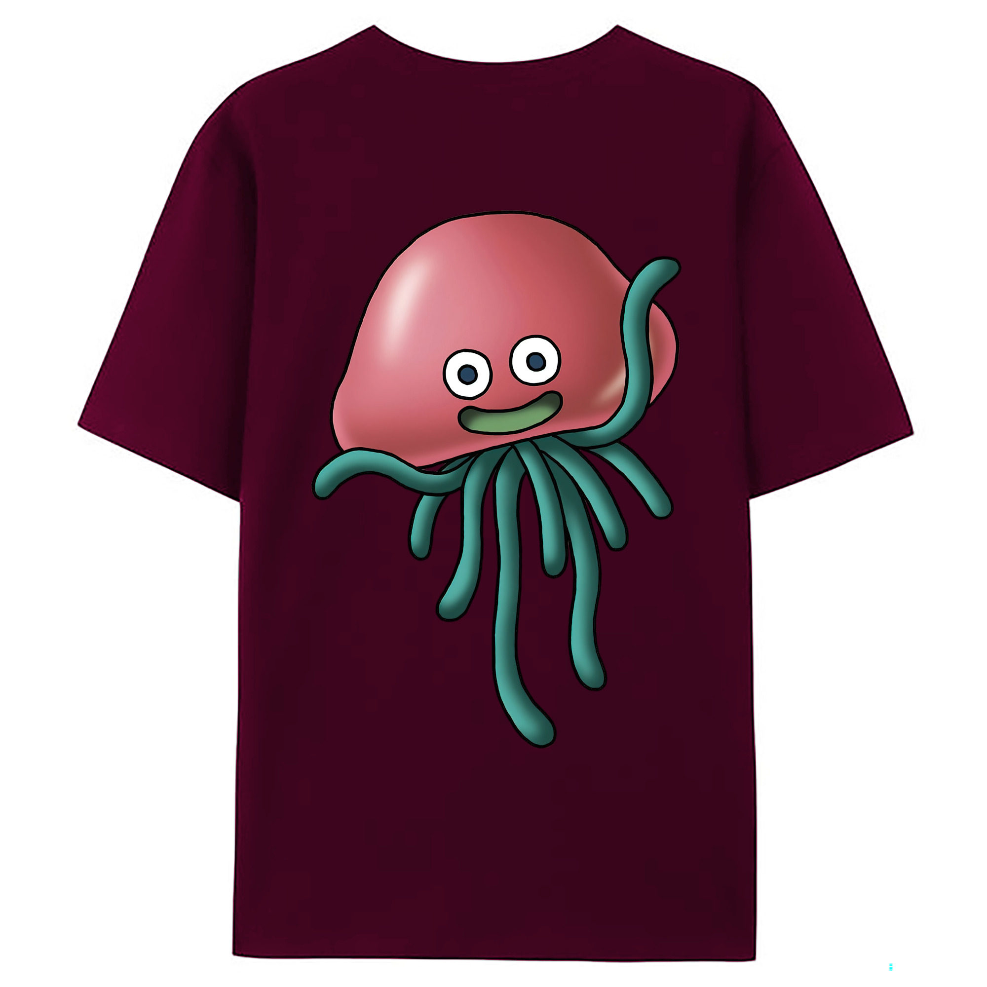 （画像用） ドラゴンクエスト Doragon Kuesuto Dragon Quest レディース半袖Tシャツ(バックプリント)